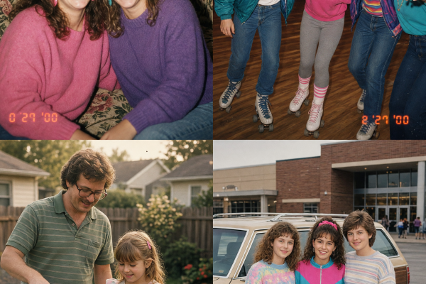 80s Family Photo Effect: 4 Snapshot Looks to Try