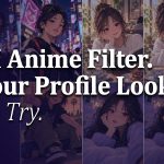AI Anime Filter: 4 Profile Looks to Try