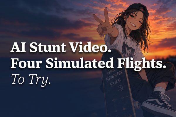 AI Stunt Video: 4 Simulated Flight Looks to Try