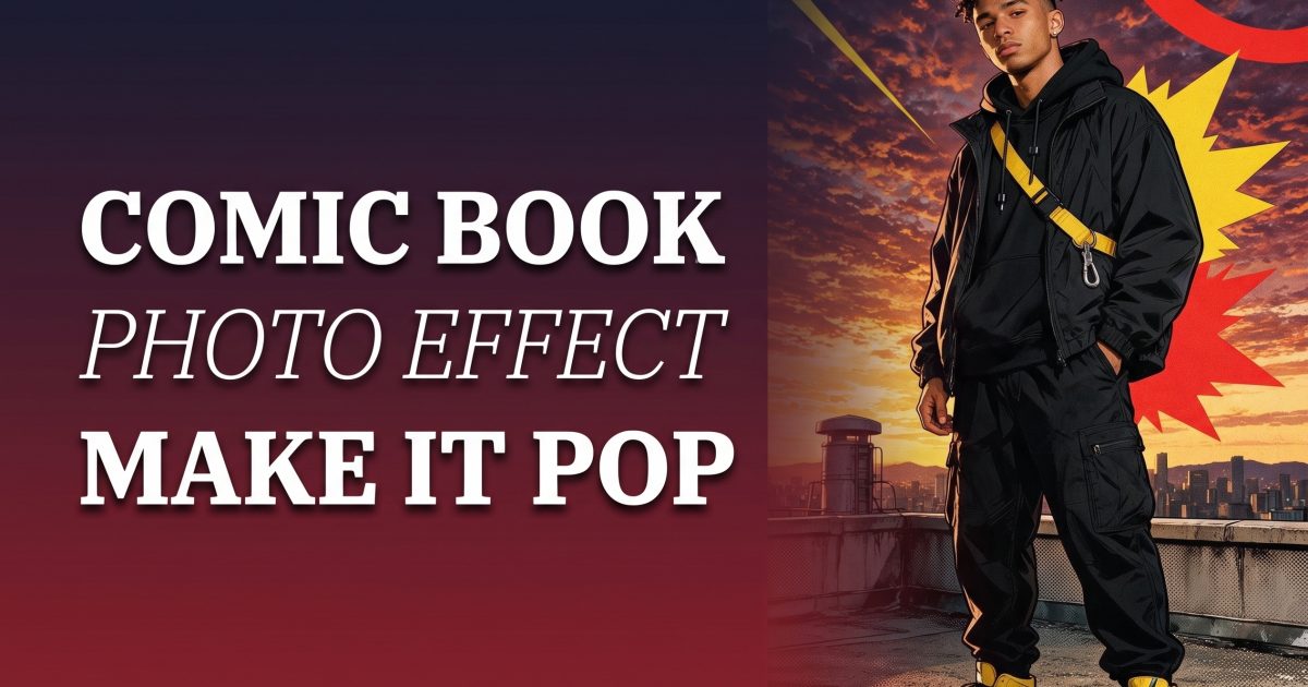 Comic Book Photo Effect: Make Your Next Post Pop