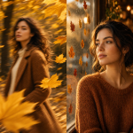 Autumn Editorial Photo Effect: 2 Cozy Looks to Try
