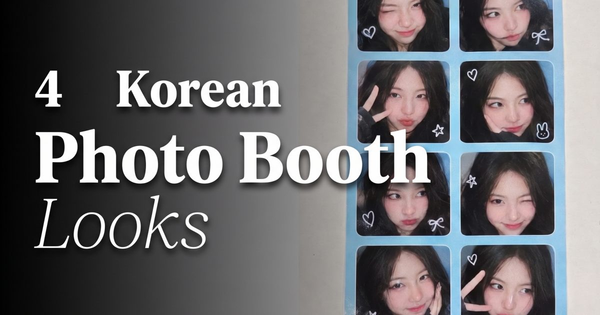 4 Korean Photo Booth Looks Going Viral in 2026