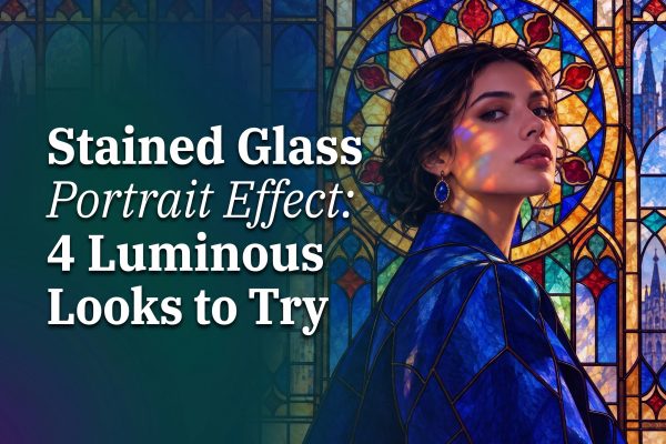 Stained Glass Portrait Effect: 4 Luminous Looks to Try