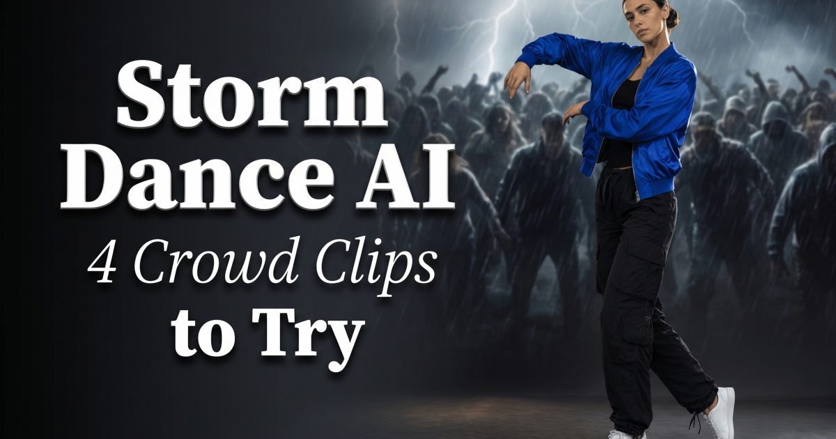 Storm Dance Effect: 4 Crowd Video Looks to Try