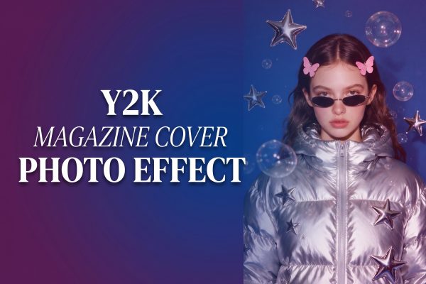 How to Get the Y2K Magazine Cover Photo Effect